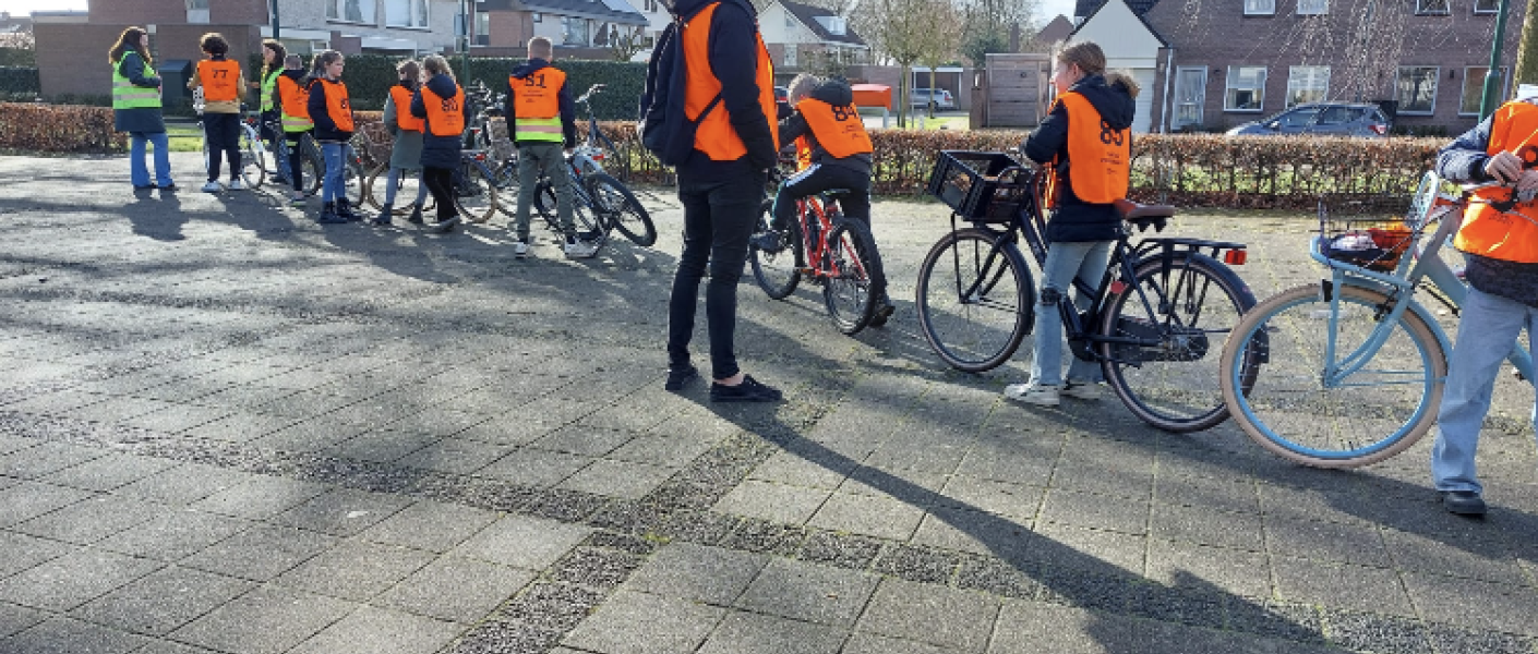 30 maart 2023 fietsexamen Groot Bergeijk