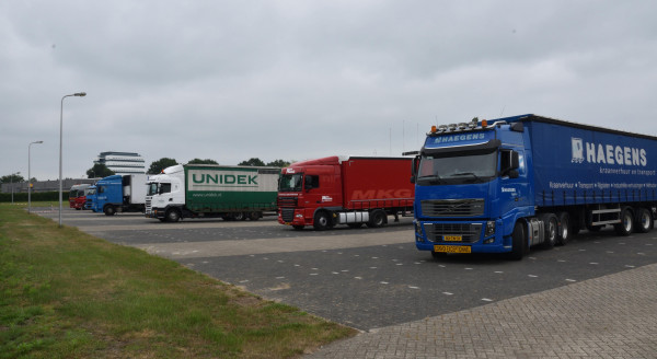 DodeHoek bij vrachtwagens