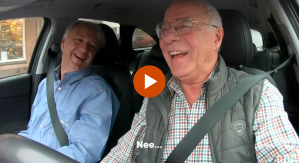 Samen met een echte rij-instructeur op pad.