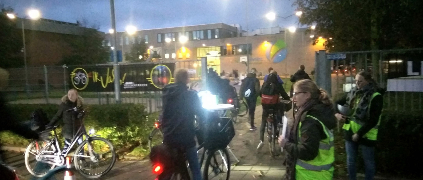 Fietsverlichtingscontrole