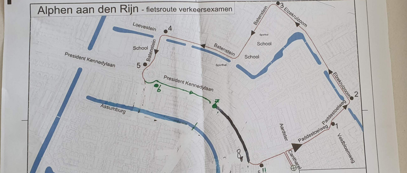 Nieuwe route