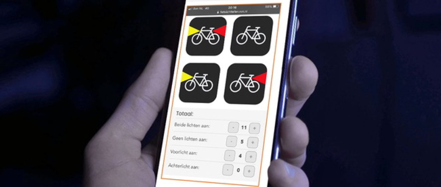 fietlichttellen app