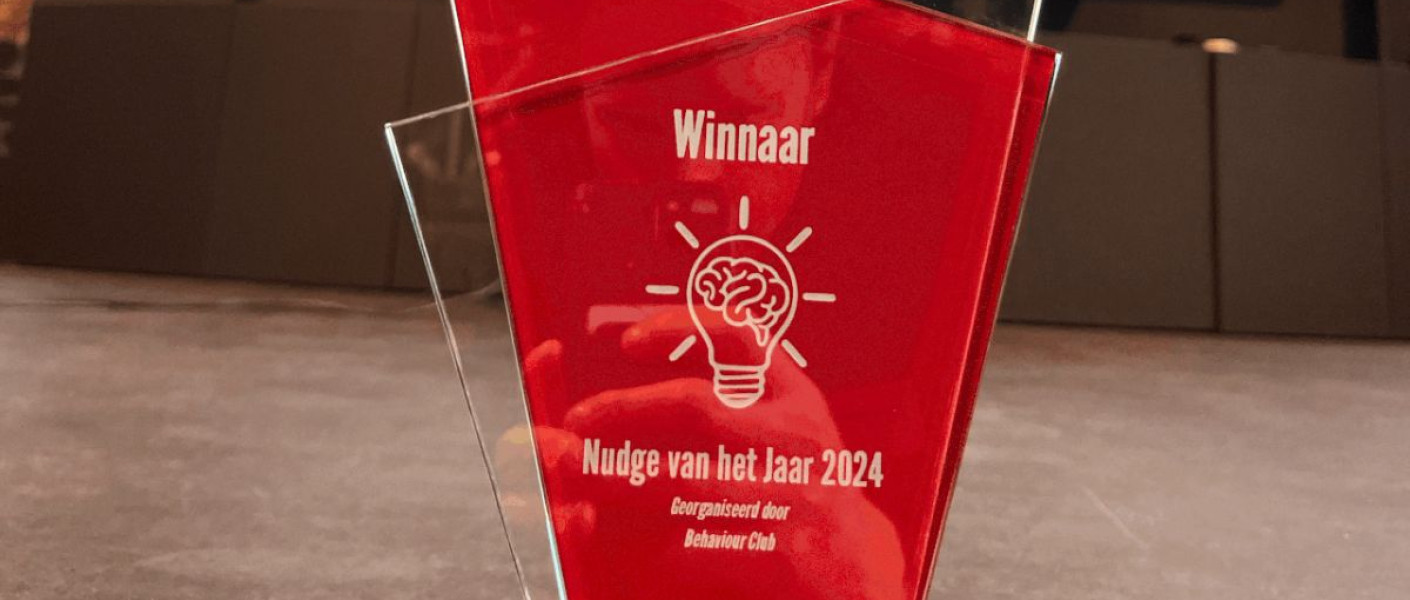 Nudge van het jaar 2024 - Veilig Verkeer Nederland