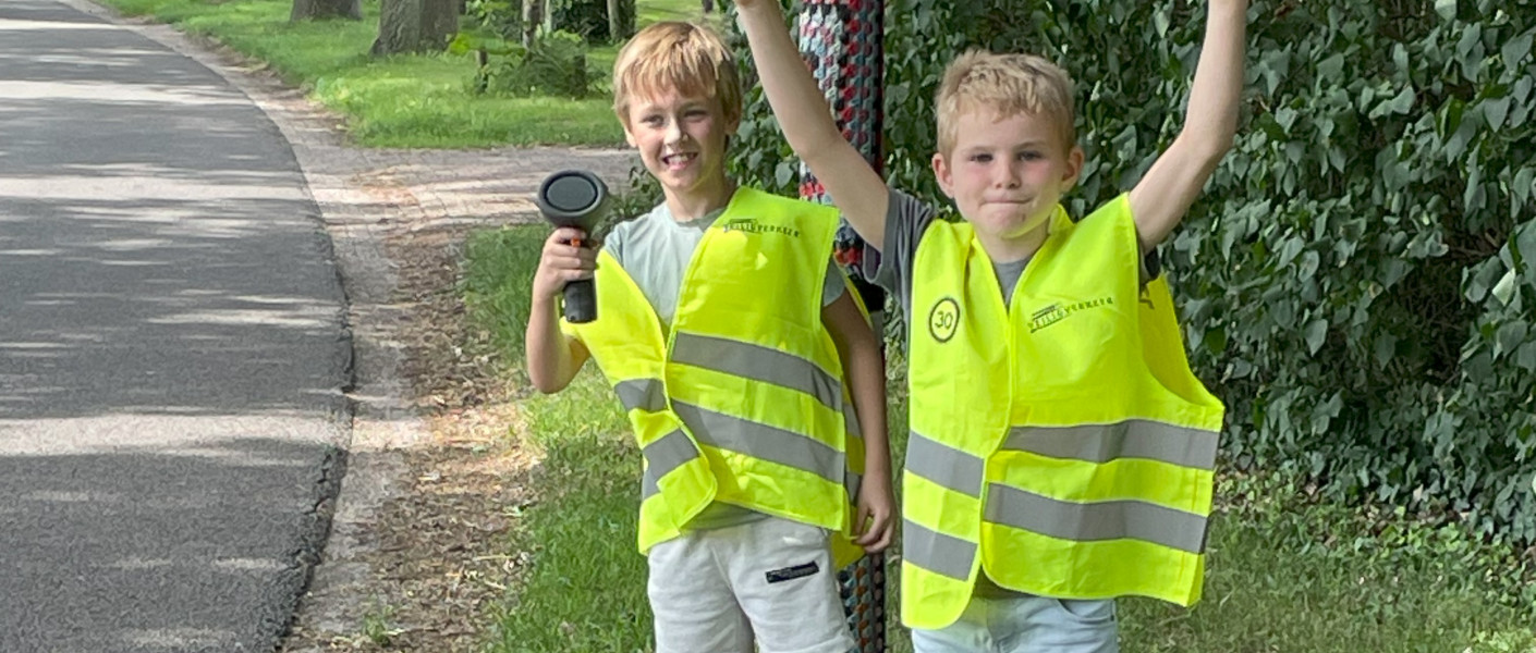 Kinderen, snelheidsmeting, danku