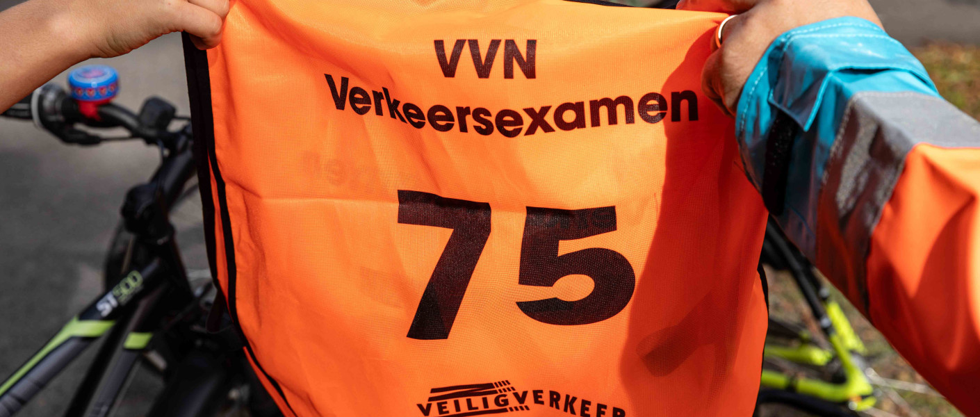 Hesje voor het VVN Praktisch Verkeersexamen