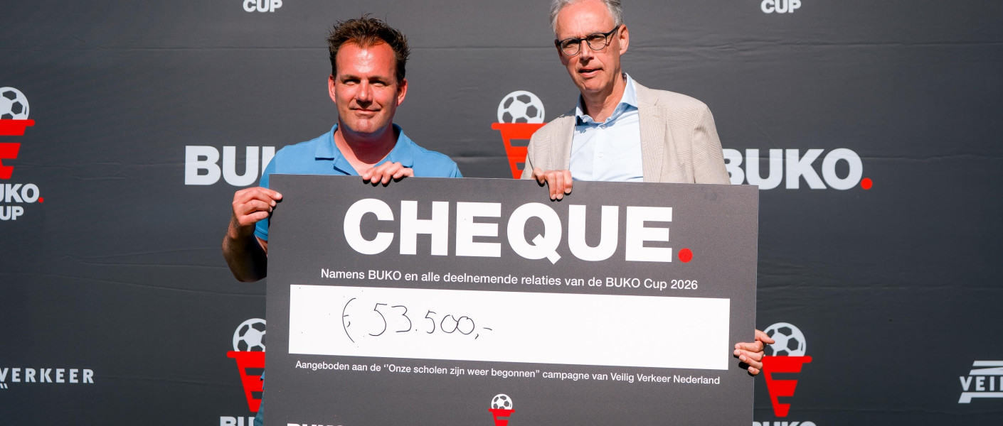 BUKO cup cheque