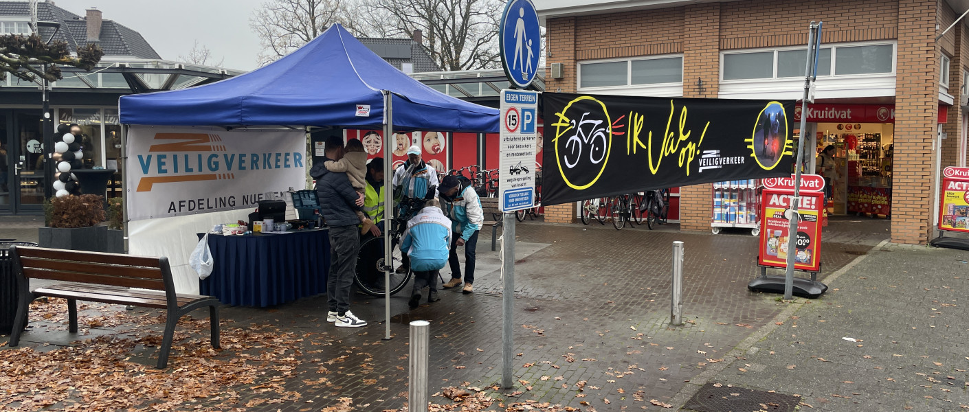 Fietsverlichtingscontrole Parkhof 2025