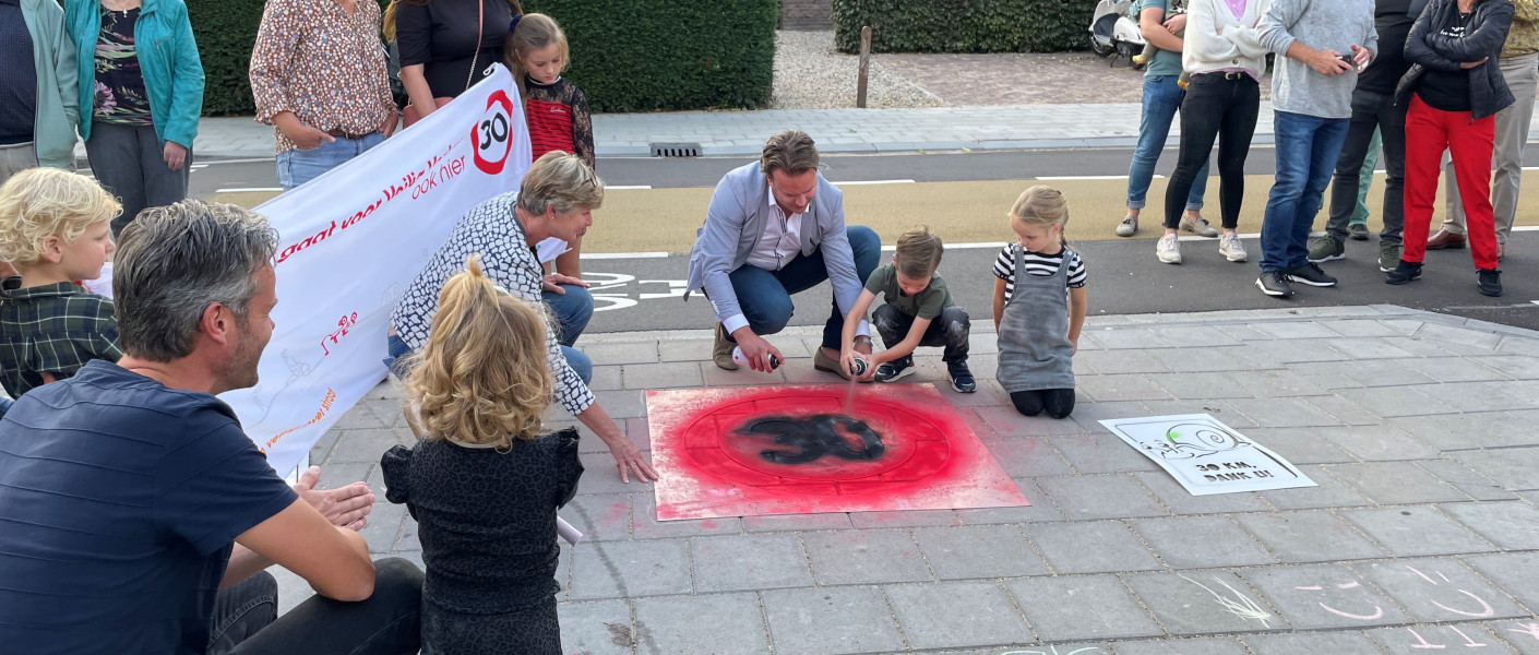 Burendag Riske Tiel VVN Buurtactie Veilig Verkeer Nederland actieplein