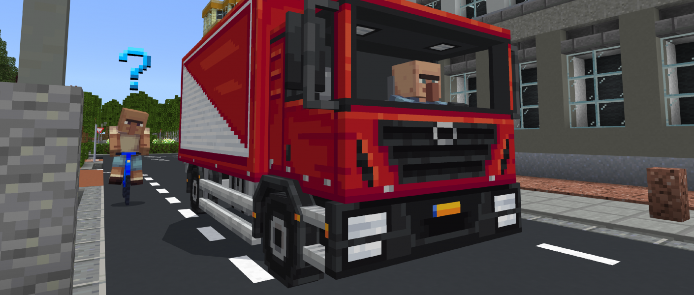 Veilig Verkeer Nederland en Minecraft - dode hoek