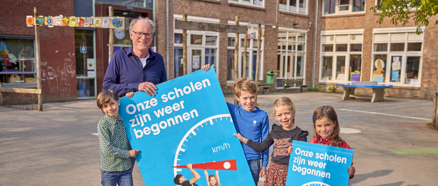 Onze scholen zijn weer begonnen actie Veilig Verkeer Nederland