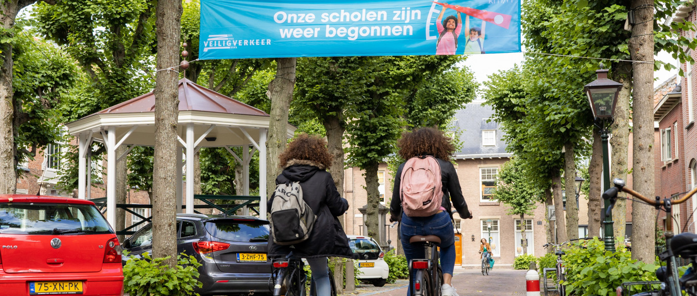 Onze scholen zijn weer begonnen fietsen