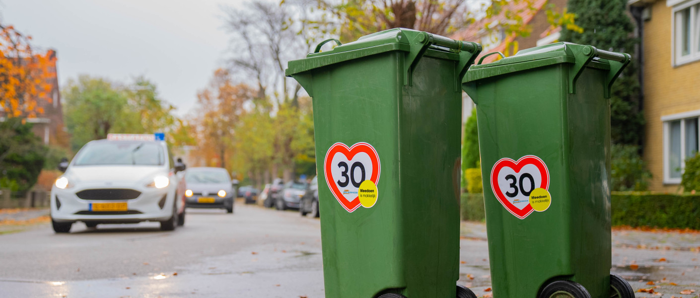 VVN Participatiepunt buurtactie Stickeractie Veilig Verkeer Nederland