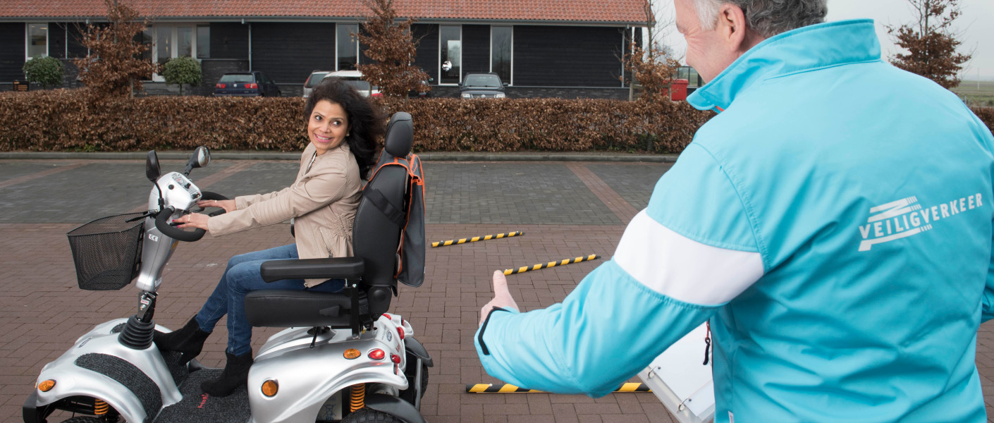 Veilig Verkeer Nederland Scootmobielcursus scootmobiel