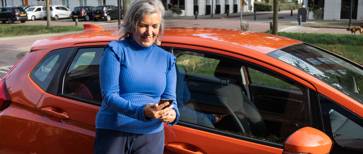 Veilig Verkeer Nederland veilig onderweg auto mono