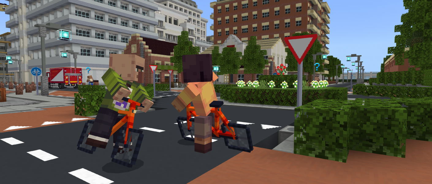 Veilig Verkeer Nederland en Minecraft - verkeersborden