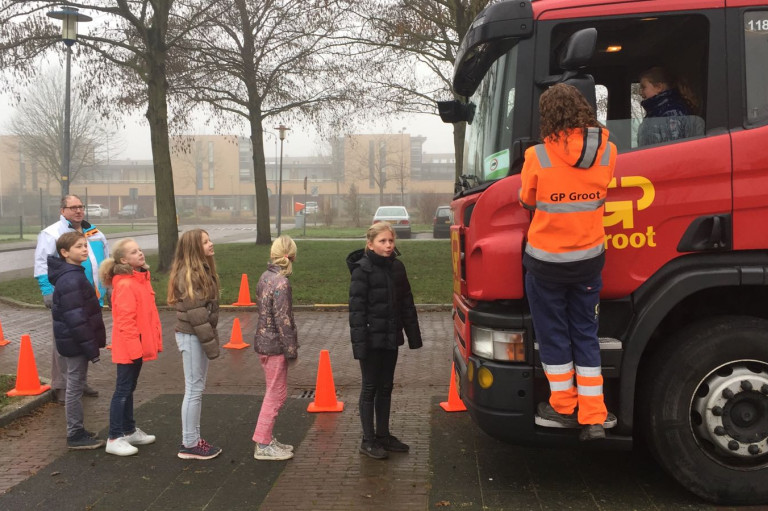 Dode Hoek les op Basisschool