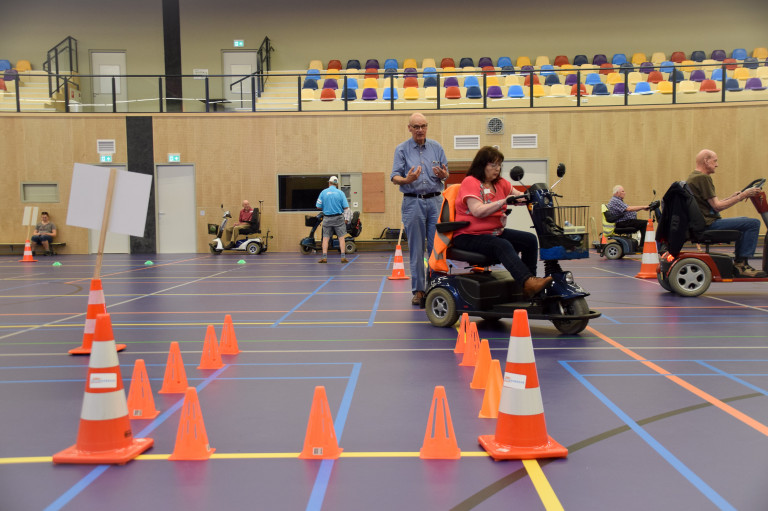 Begeleiden scootmobiel 