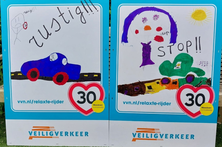 Posters van de actie