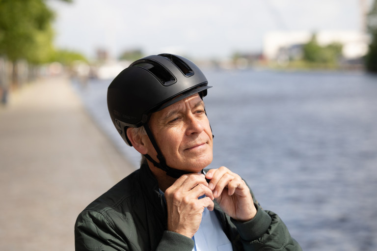 Een goed passende fietshelm