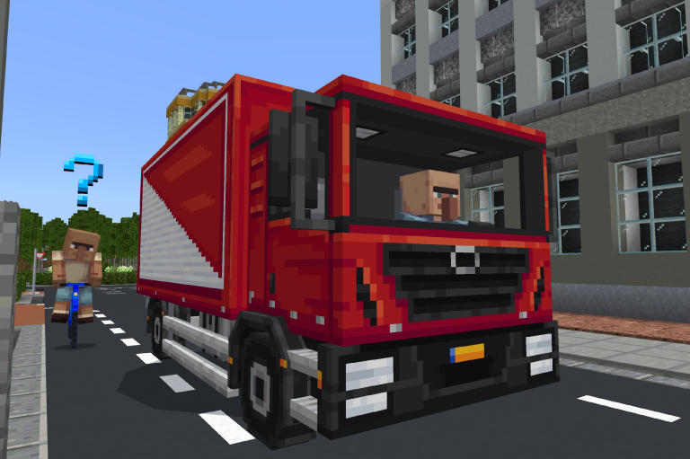 Veilig Verkeer Nederland en Minecraft - dode hoek