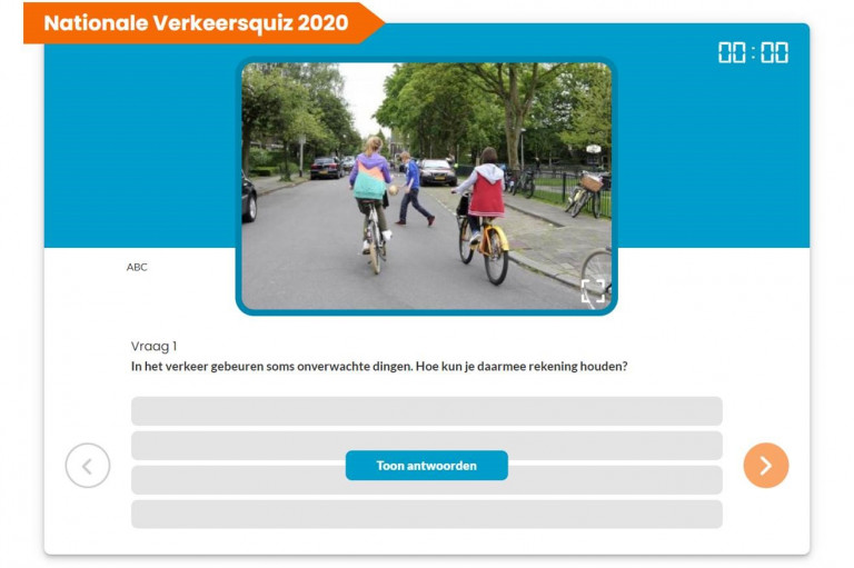 Veilig Verkeer Nederland Nationale Verkeersquiz