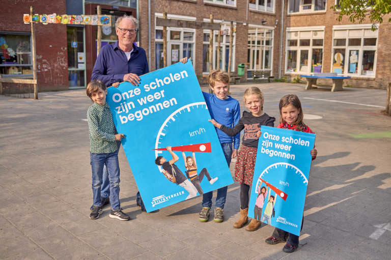 Onze scholen zijn weer begonnen actie Veilig Verkeer Nederland