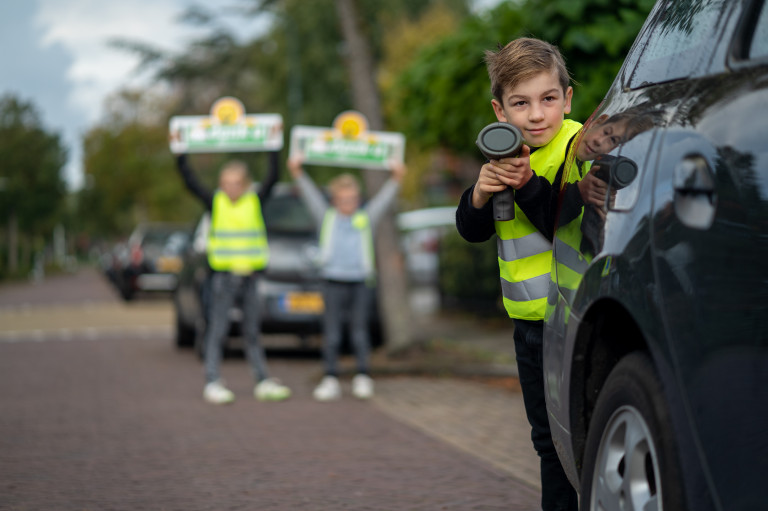 Veilig Verkeer Nederland buurtactie snelheidsmeting