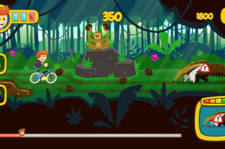 Veilig Verkeer Nederland WheeliePop smartphone afleiding game app