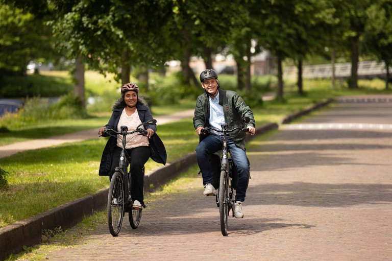 blijf veilig onderweg vooruitkijken Veilig Verkeer Nederland fiets