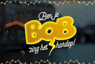 "Ik ben Bob!", zing het hardop tijdens de feestdagen!