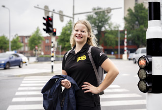 Iris Baalmans Veilig Verkeer Nederland Bob campagne