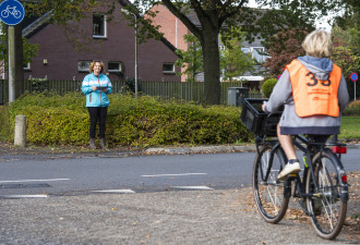 verkeersexamen fiets praktisch leerling