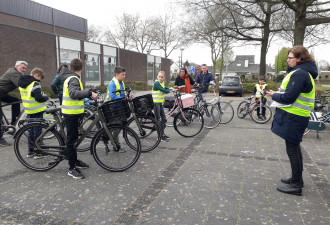 Verkeersexamen basisschool Beisterveld