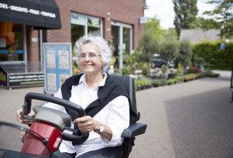 Veilig Verkeer Nederland en Ergotherapie Nederland lanceren scootmobieltraining