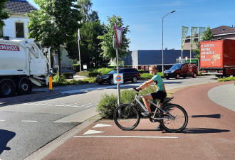 verkeersexamen Heerde - foto archief 2021