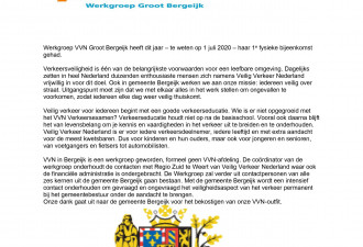 Jaarverslag 2020 VVN Bergeijk