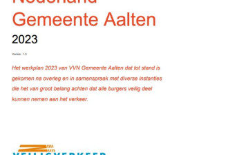 Werkplan 2023 Veilig Verkeer Nederland gemeente Aalten