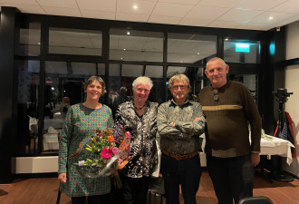Ria Remeijsen 25 jaar vaste vrijwilliger VVN Oosterhout