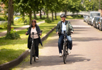 foto fiets ouderen 