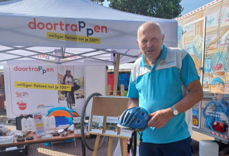 Fietsvitaalteam bij Piekiesmarkt Coevorden