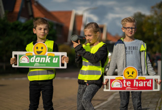 Veilig Verkeer Nederland buurtactie snelheidsmeting