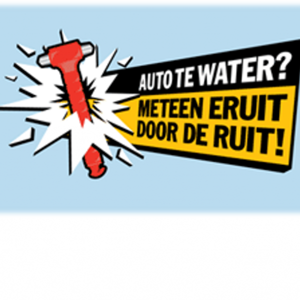 Door de ruit eruit