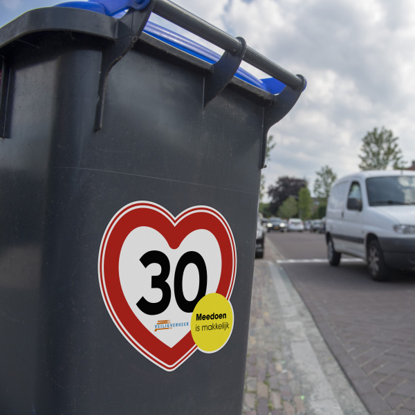 Stickeractie