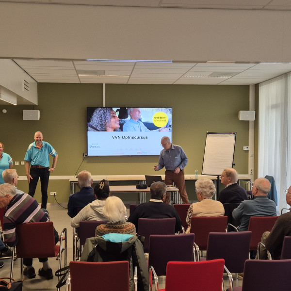 Theorie bij Opfriscursus