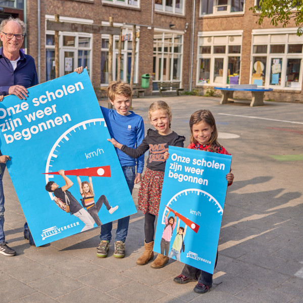 Onze scholen zijn weer begonnen actie Veilig Verkeer Nederland