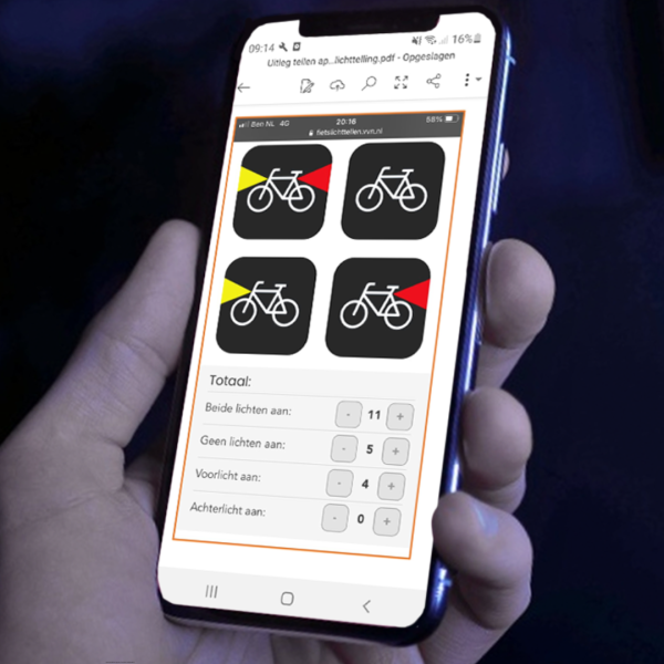 VVN Fietslichttellen-app