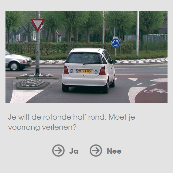 Veilig Verkeer Nederland VVN Opfrisquiz Auto online opfrissen kennis