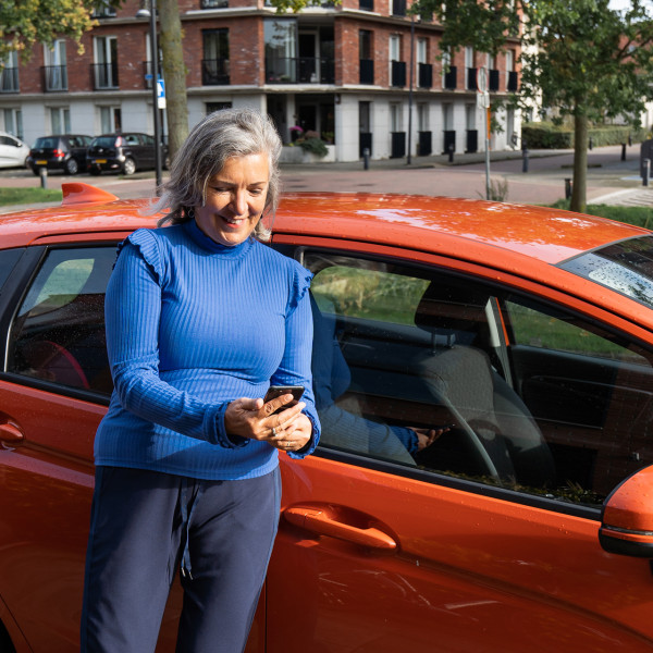 Veilig Verkeer Nederland veilig onderweg auto mono