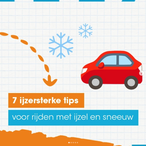 7 Tips voor rijden met sneeuw en ijzel