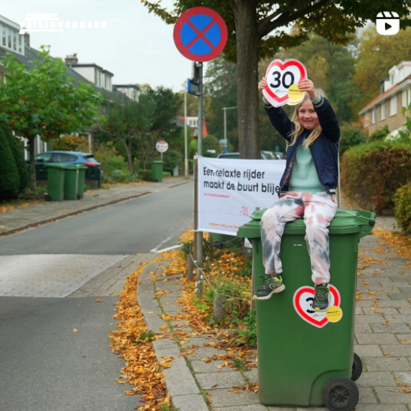 VVN Stickeractie in Arnhem